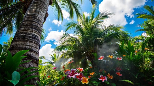 Transformez votre jardin en un oasis de fraîcheur avec du coco