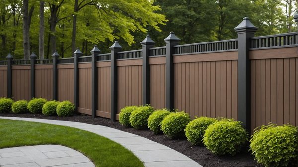 Optez pour la clôture composite boston de fiberdeck